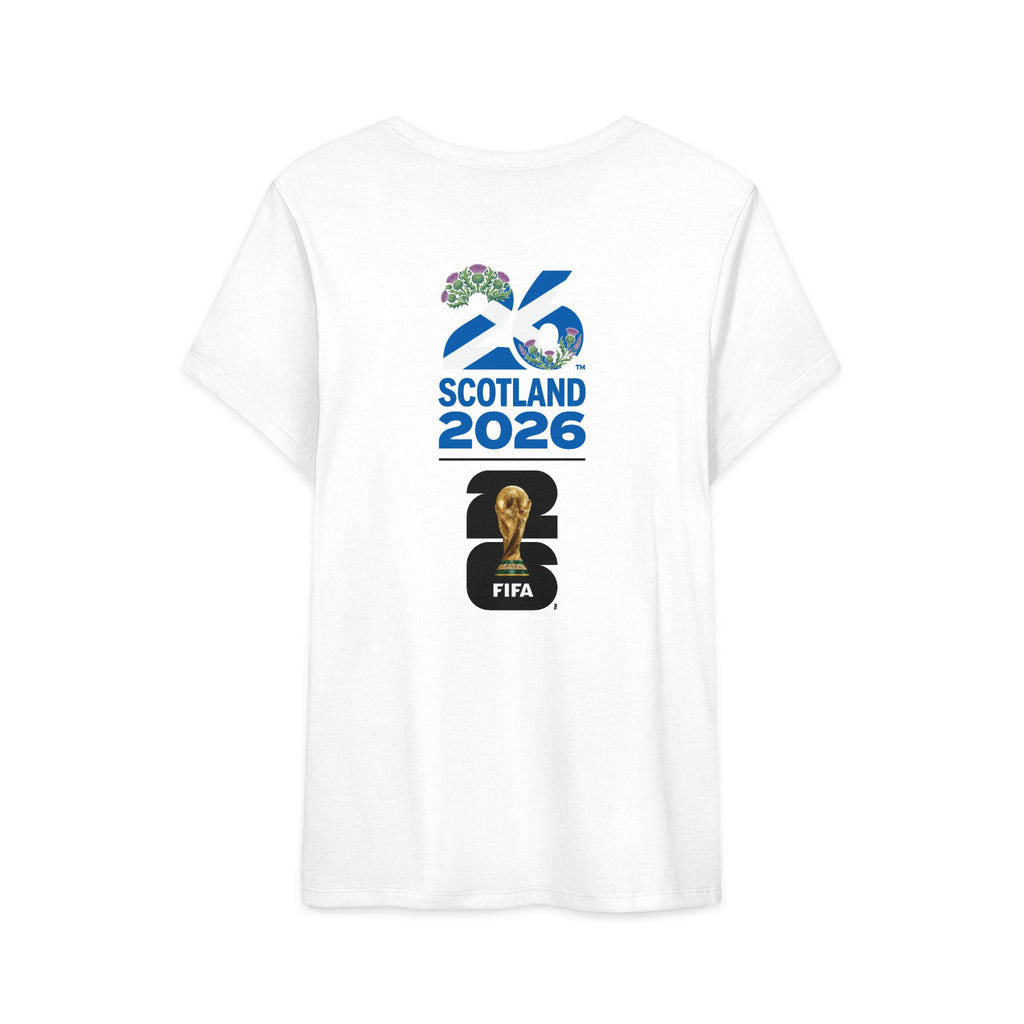 Scotland 2026 FIFA World Cup T‑Shirt — Women’s Soccer Fan Tee