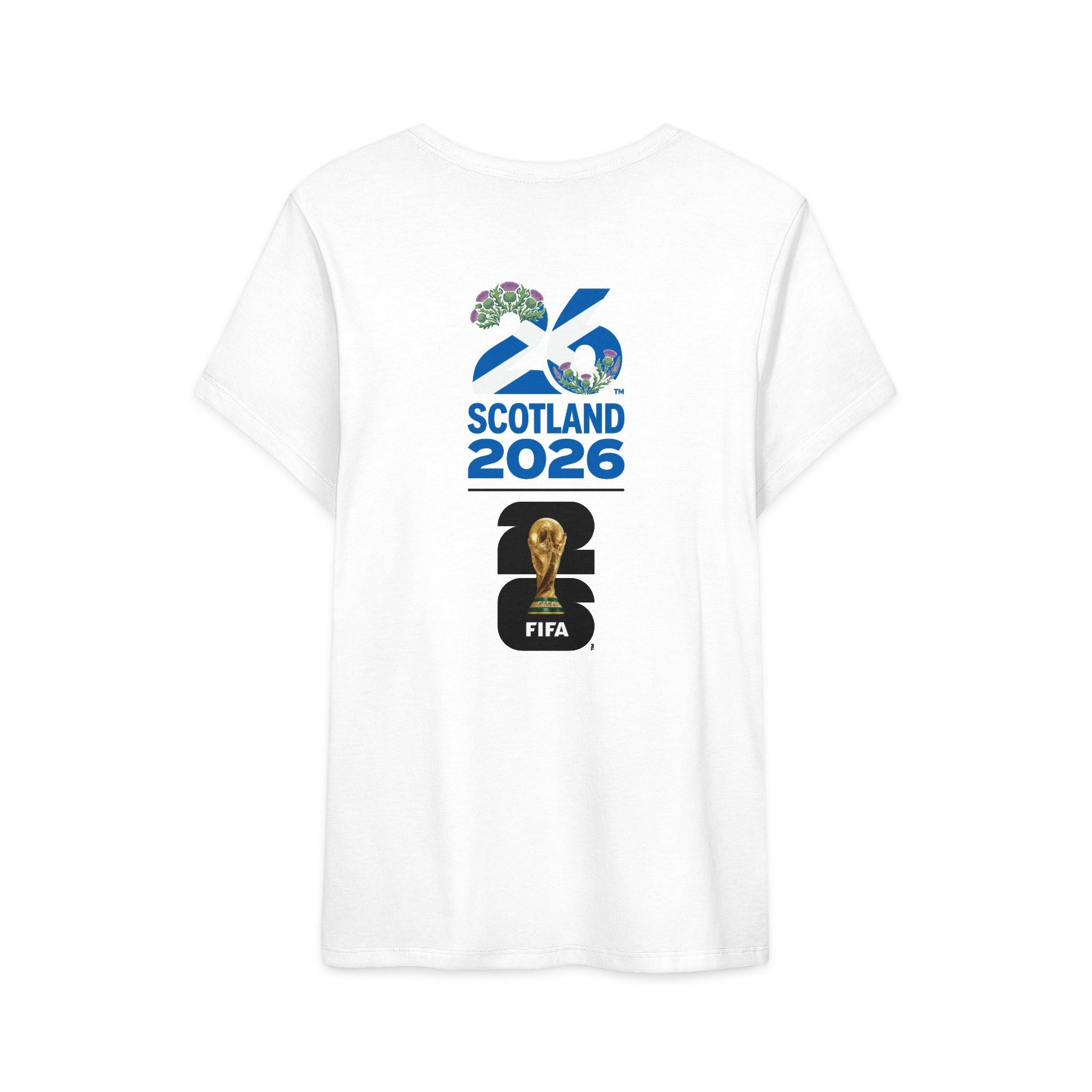 Scotland 2026 FIFA World Cup T‑Shirt — Women’s Soccer Fan Tee