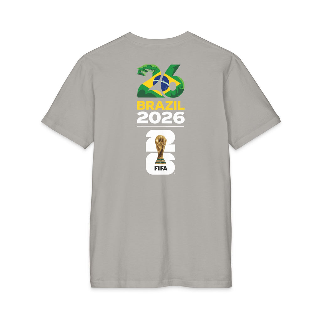 Brazil 2026 FIFA World Cup T‑Shirt — Back Logo Tee