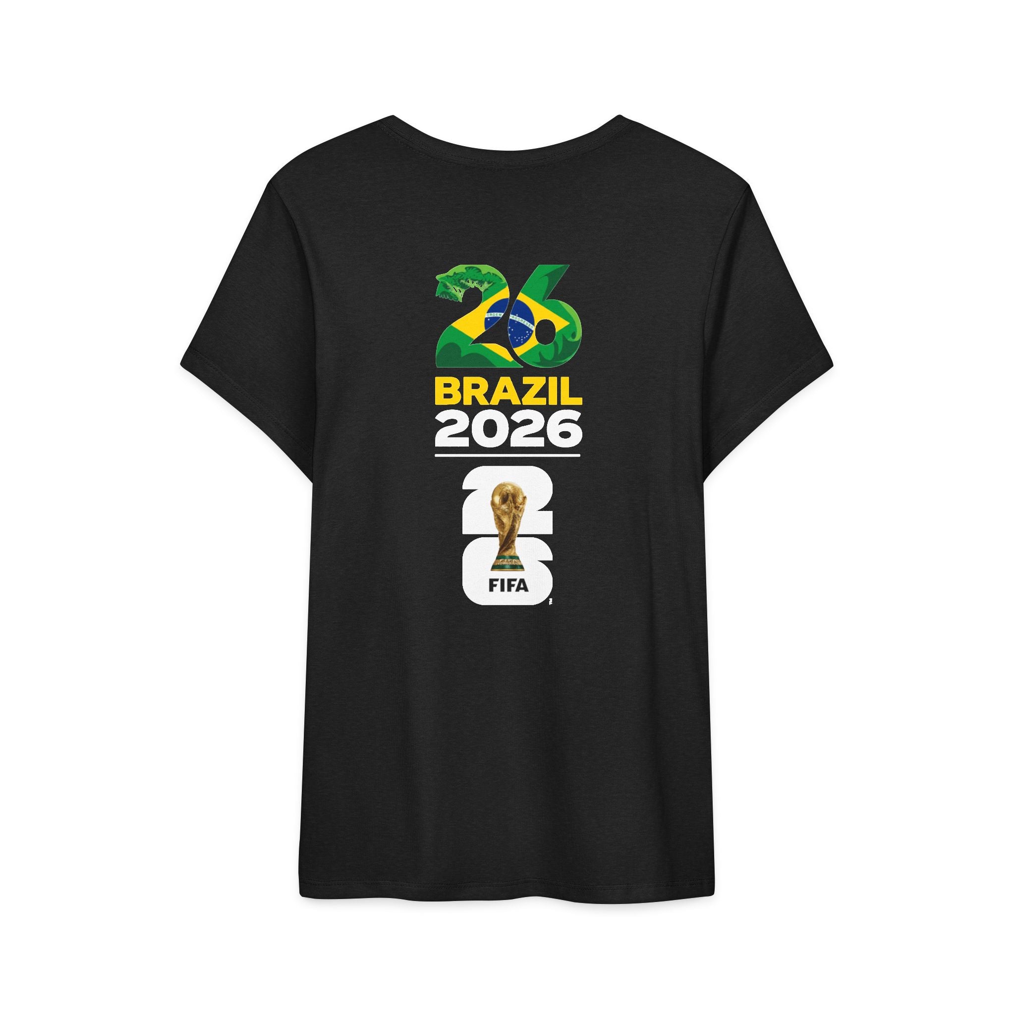 Brazil 2026 FIFA World Cup T-Shirt — 26 Brazil 2026 Trophy Design