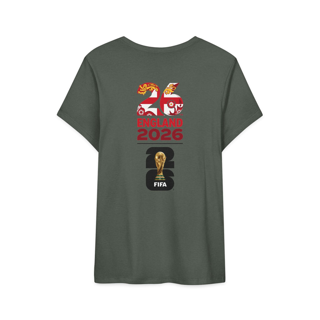 England 2026 FIFA World Cup T‑Shirt — Retro Tournament Logo Tee