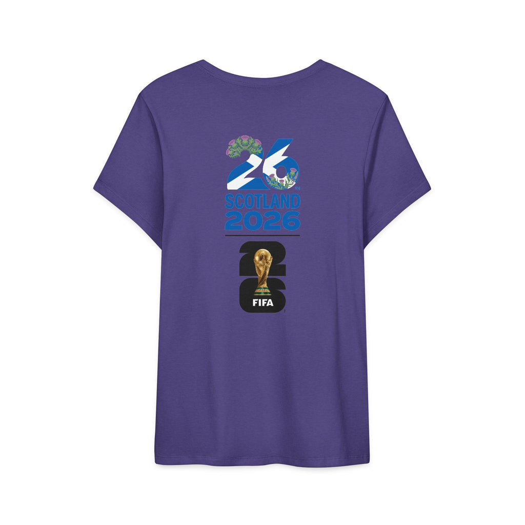 Scotland 2026 FIFA World Cup T‑Shirt — Women’s Soccer Fan Tee