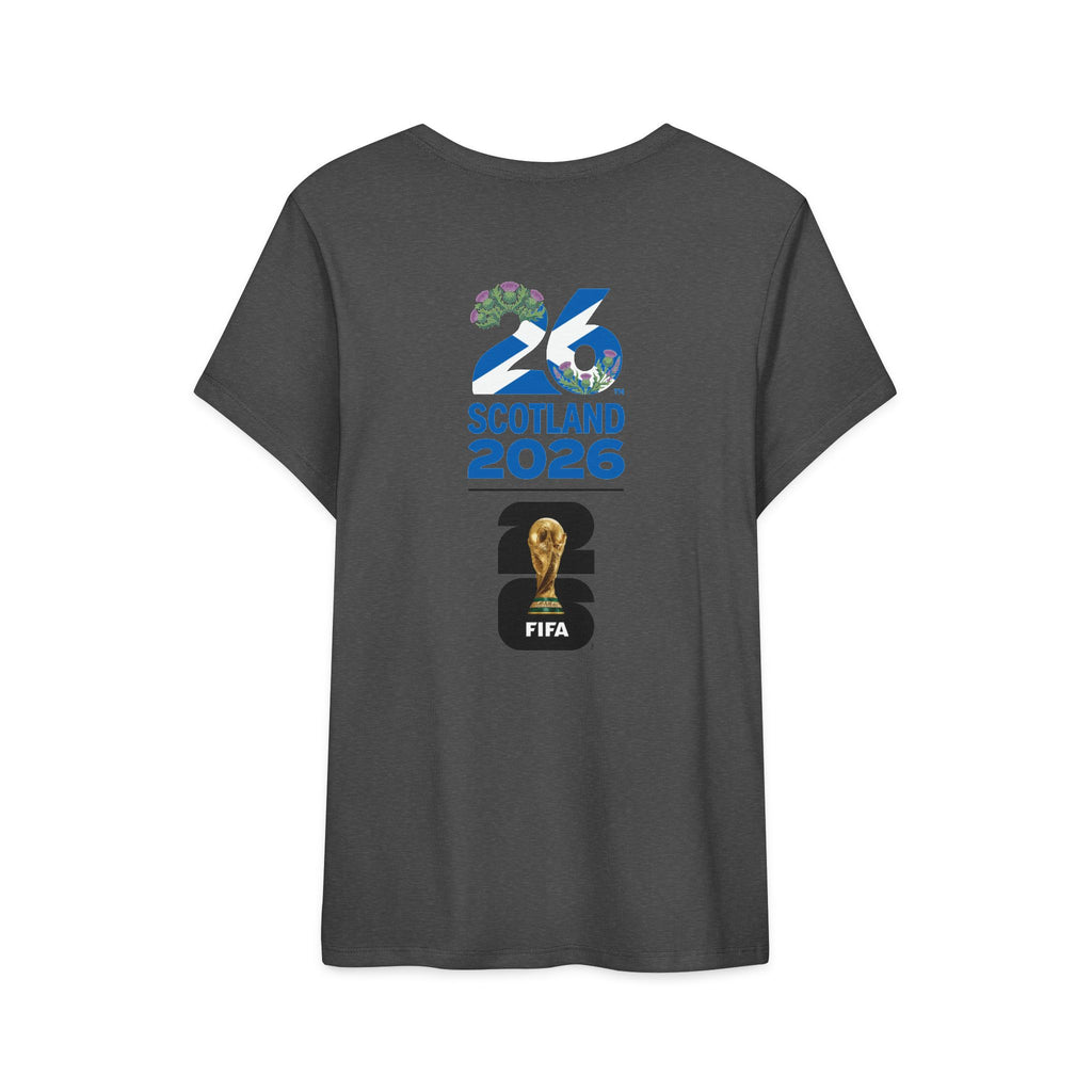 Scotland 2026 FIFA World Cup T‑Shirt — Women’s Soccer Fan Tee