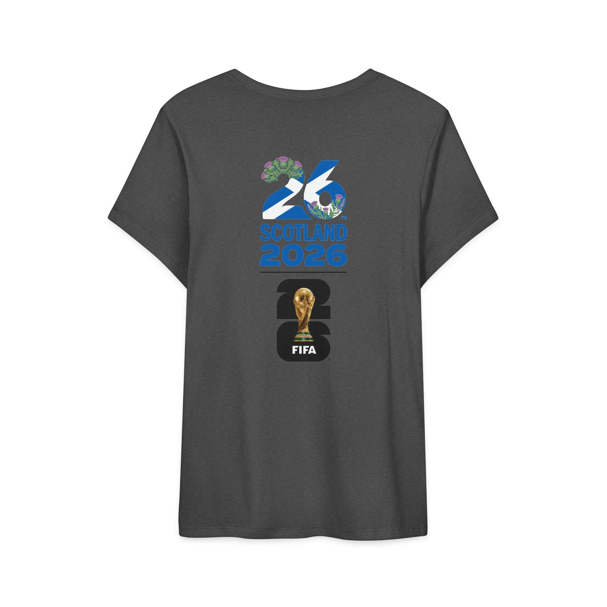 Scotland 2026 FIFA World Cup T‑Shirt — Women’s Soccer Fan Tee