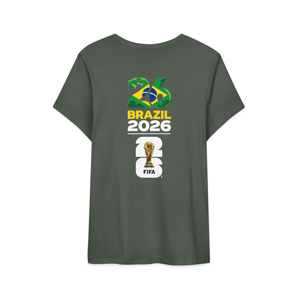 Brazil 2026 FIFA World Cup T-Shirt — 26 Brazil 2026 Trophy Design