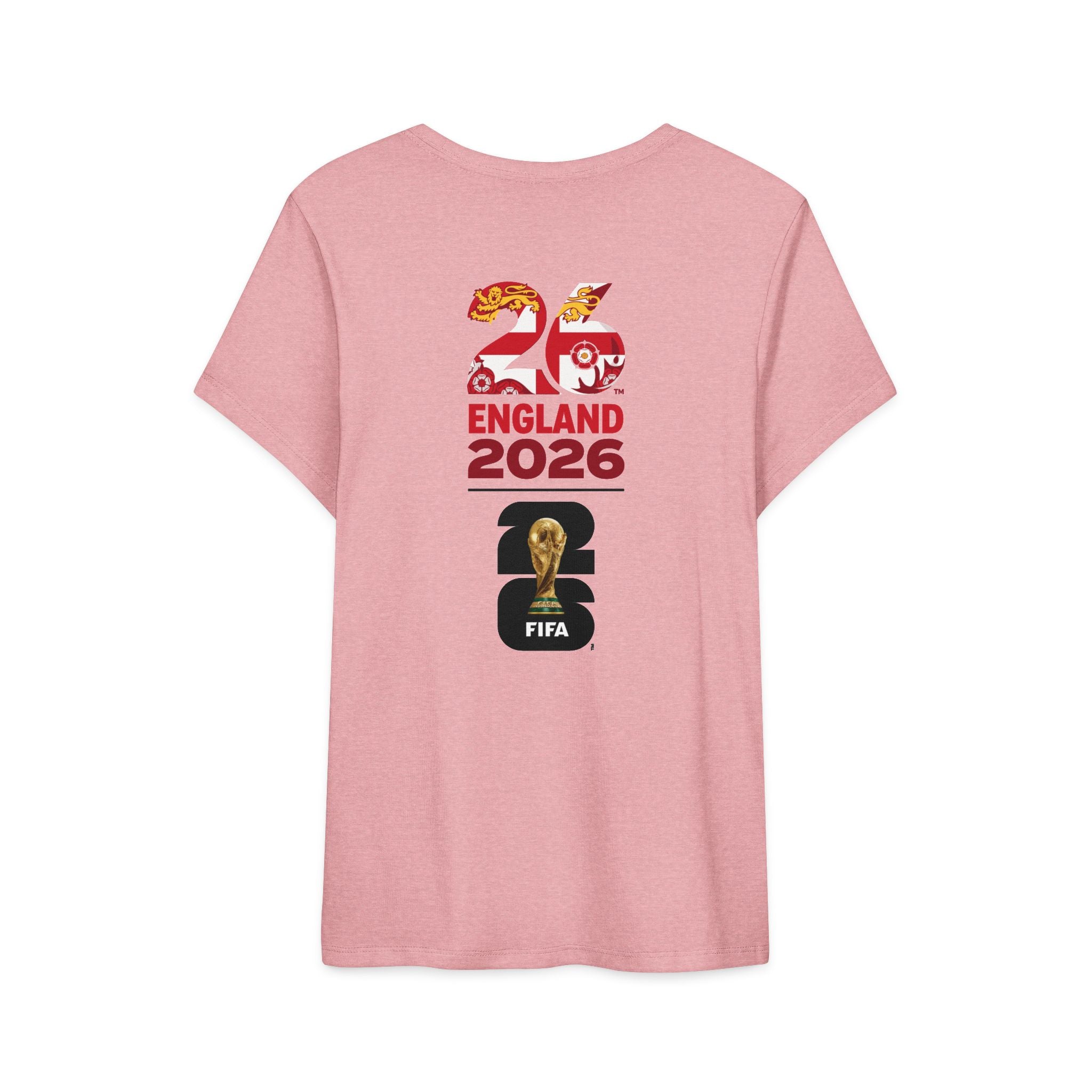 England 2026 FIFA World Cup T‑Shirt — Retro Tournament Logo Tee