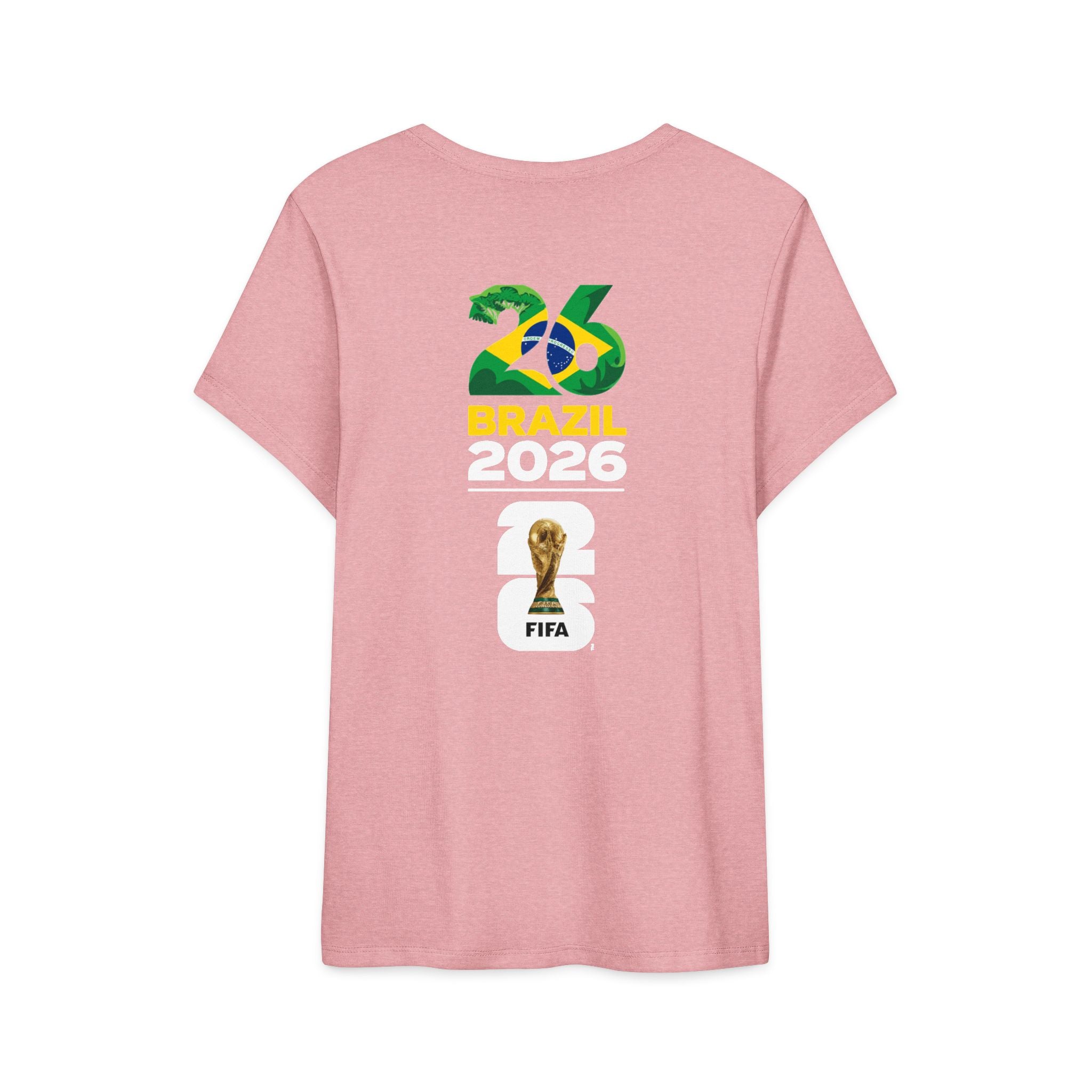Brazil 2026 FIFA World Cup T-Shirt — 26 Brazil 2026 Trophy Design