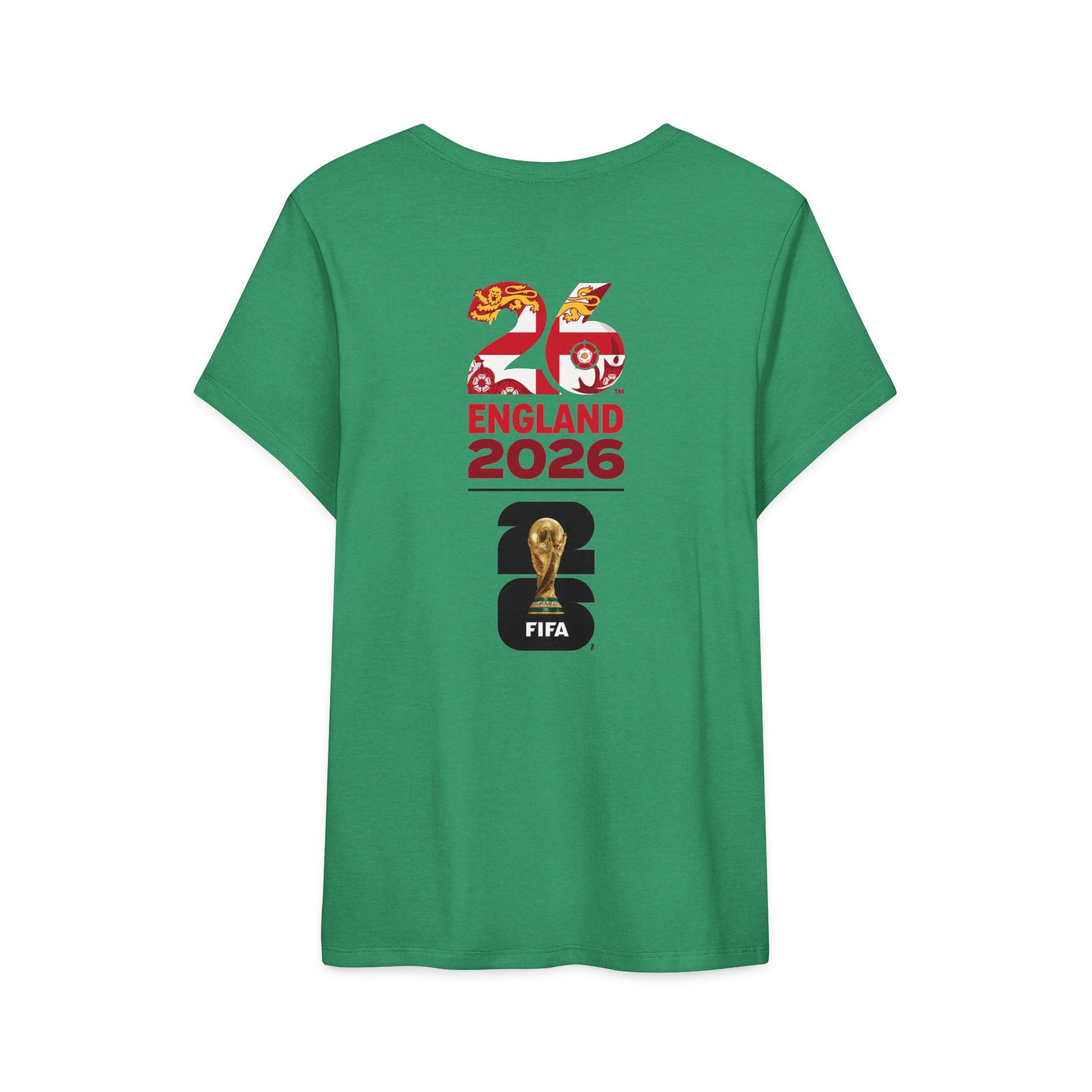 England 2026 FIFA World Cup T‑Shirt — Retro Tournament Logo Tee