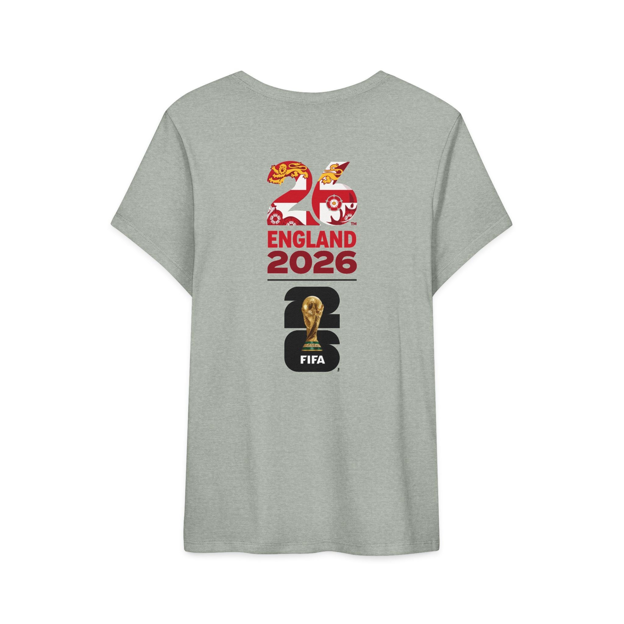 England 2026 FIFA World Cup T‑Shirt — Retro Tournament Logo Tee