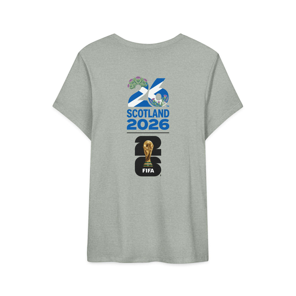 Scotland 2026 FIFA World Cup T‑Shirt — Women’s Soccer Fan Tee