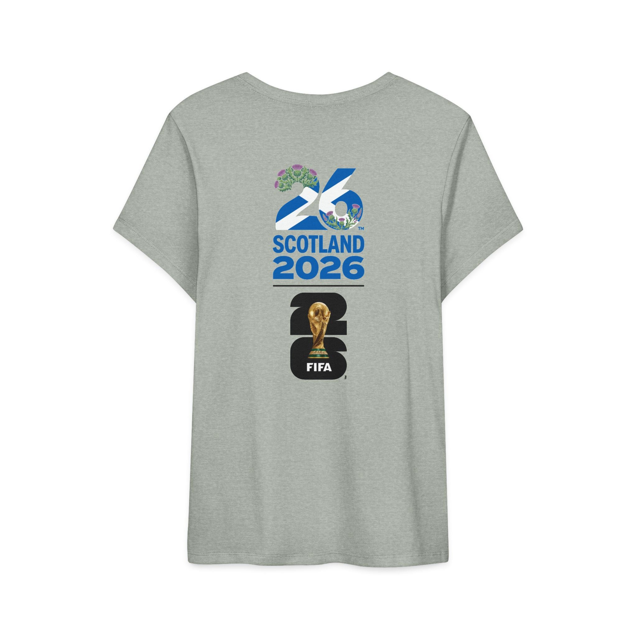 Scotland 2026 FIFA World Cup T‑Shirt — Women’s Soccer Fan Tee