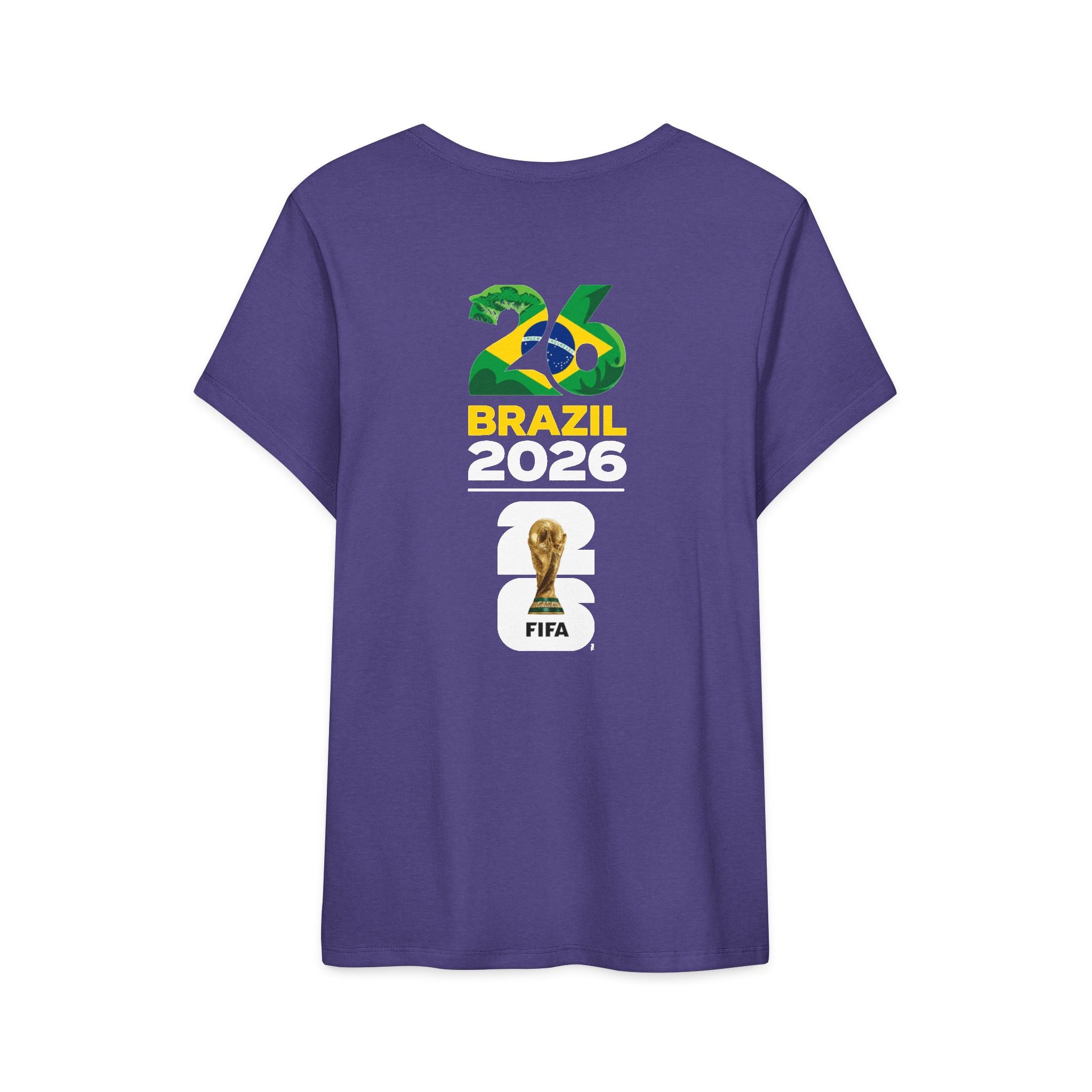 Brazil 2026 FIFA World Cup T-Shirt — 26 Brazil 2026 Trophy Design