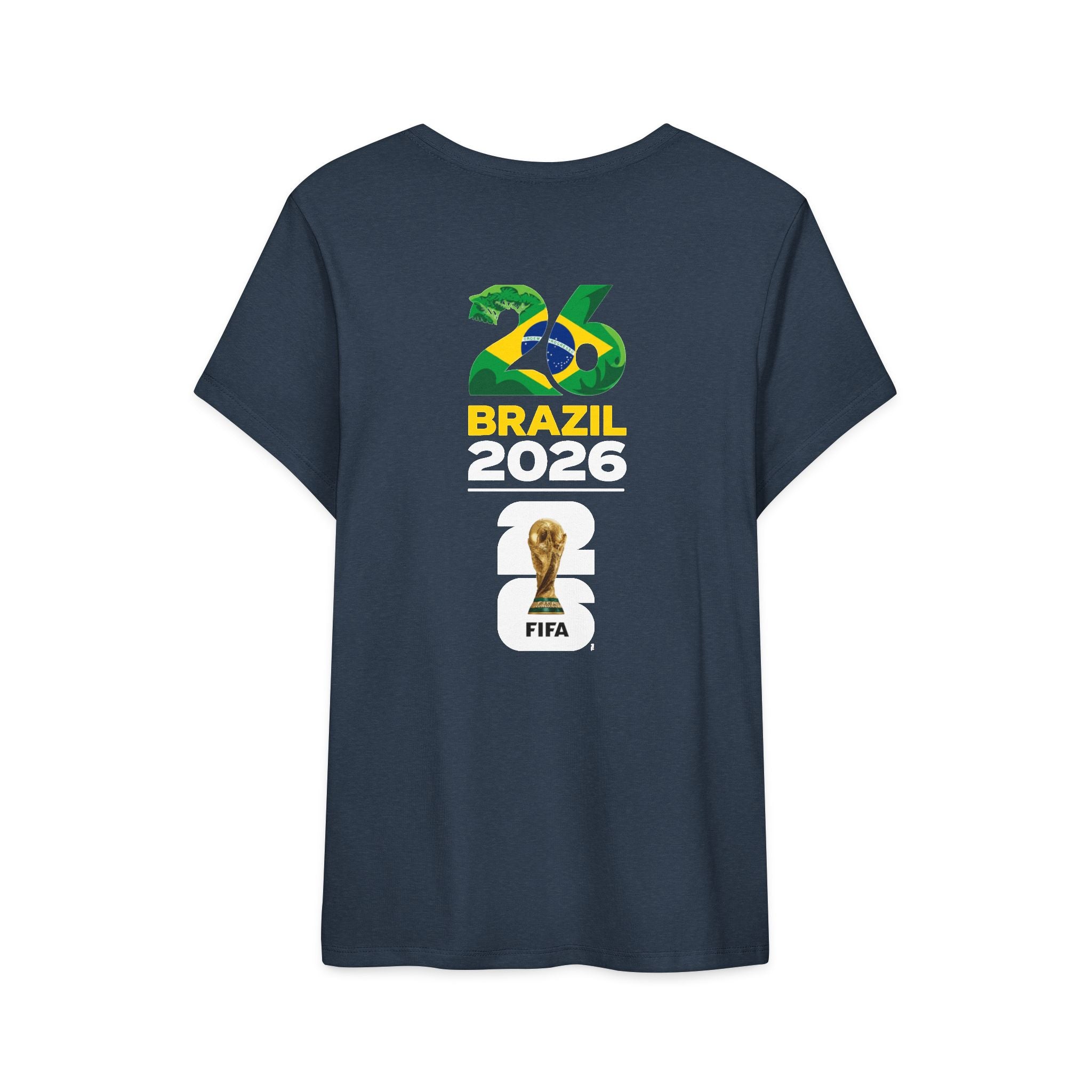 Brazil 2026 FIFA World Cup T-Shirt — 26 Brazil 2026 Trophy Design
