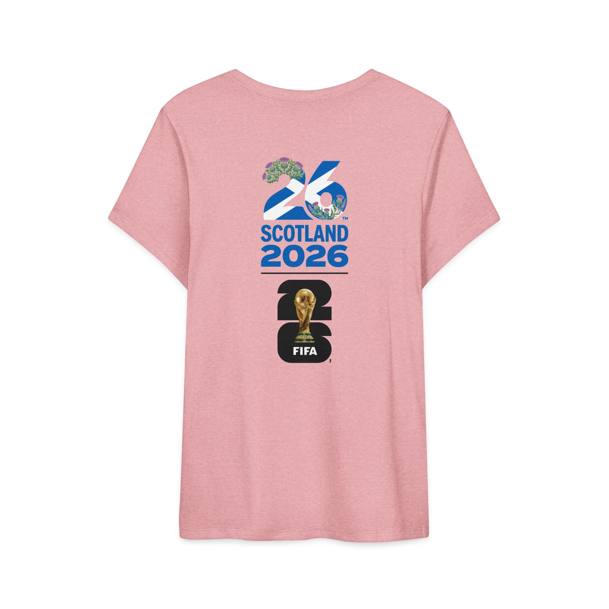 Scotland 2026 FIFA World Cup T‑Shirt — Women’s Soccer Fan Tee