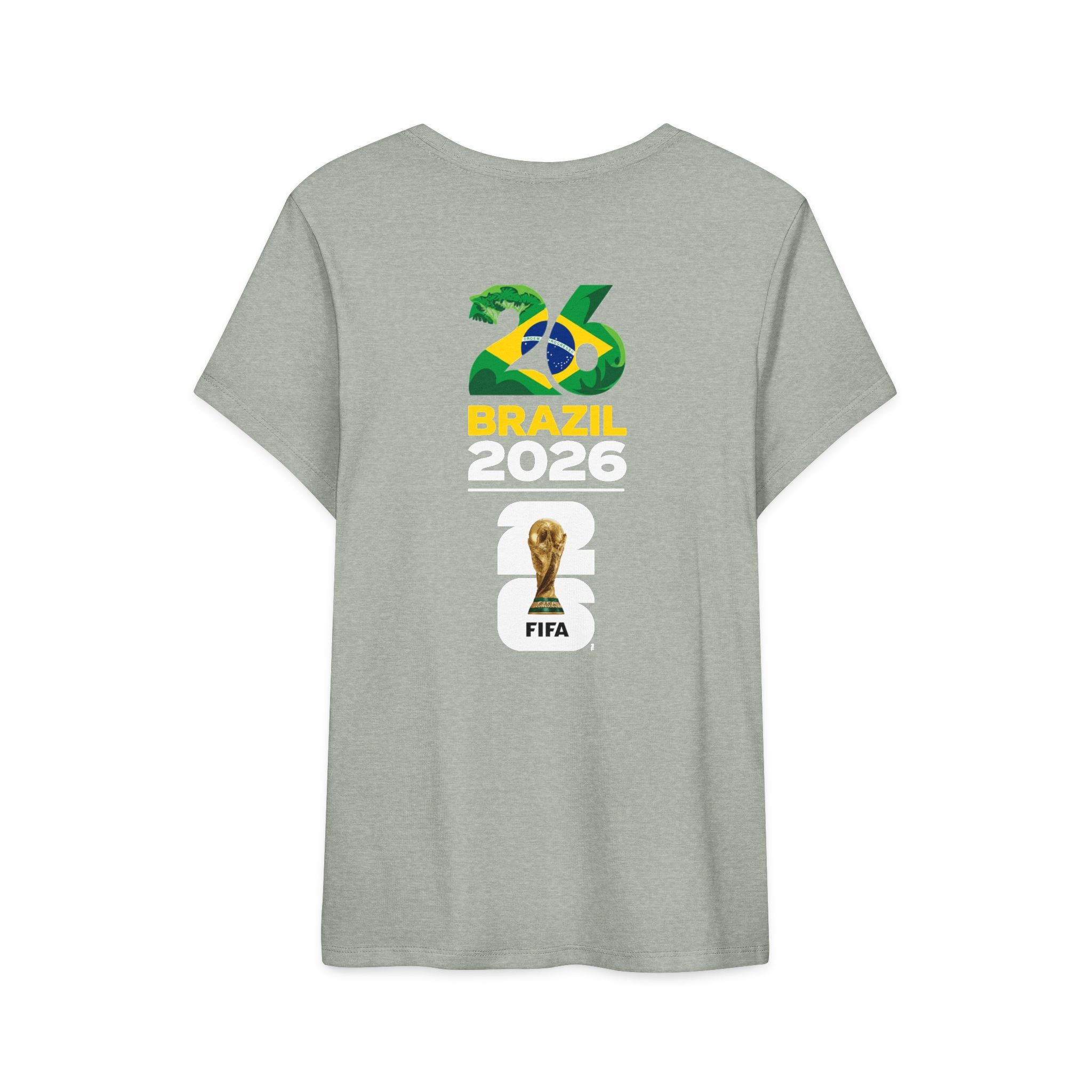 Brazil 2026 FIFA World Cup T-Shirt — 26 Brazil 2026 Trophy Design