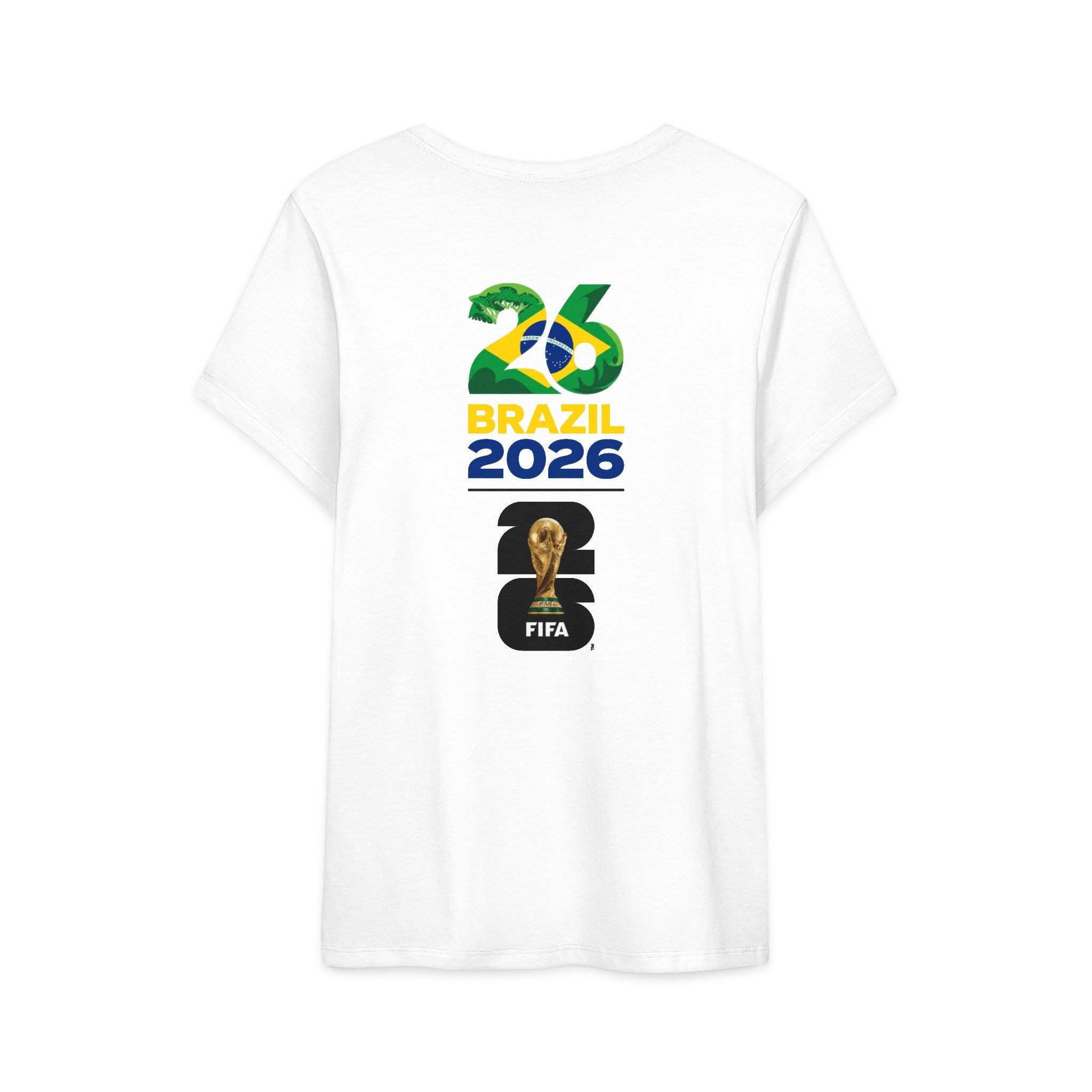 Brazil 2026 FIFA World Cup T-Shirt — 26 Brazil 2026 Trophy Design