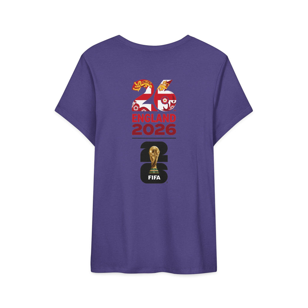 England 2026 FIFA World Cup T‑Shirt — Retro Tournament Logo Tee