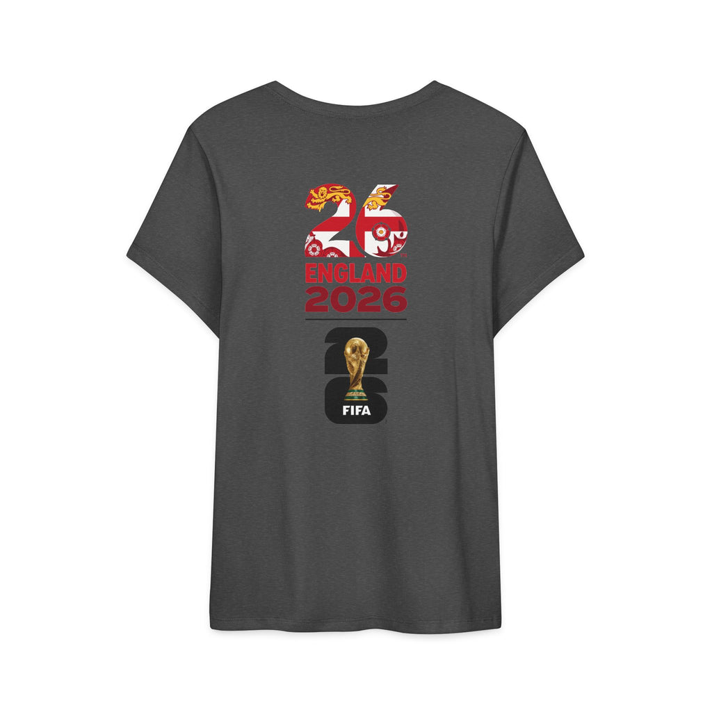 England 2026 FIFA World Cup T‑Shirt — Retro Tournament Logo Tee