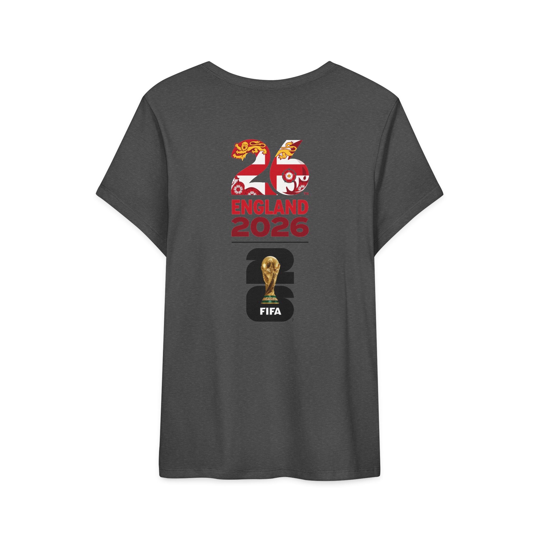 England 2026 FIFA World Cup T‑Shirt — Retro Tournament Logo Tee