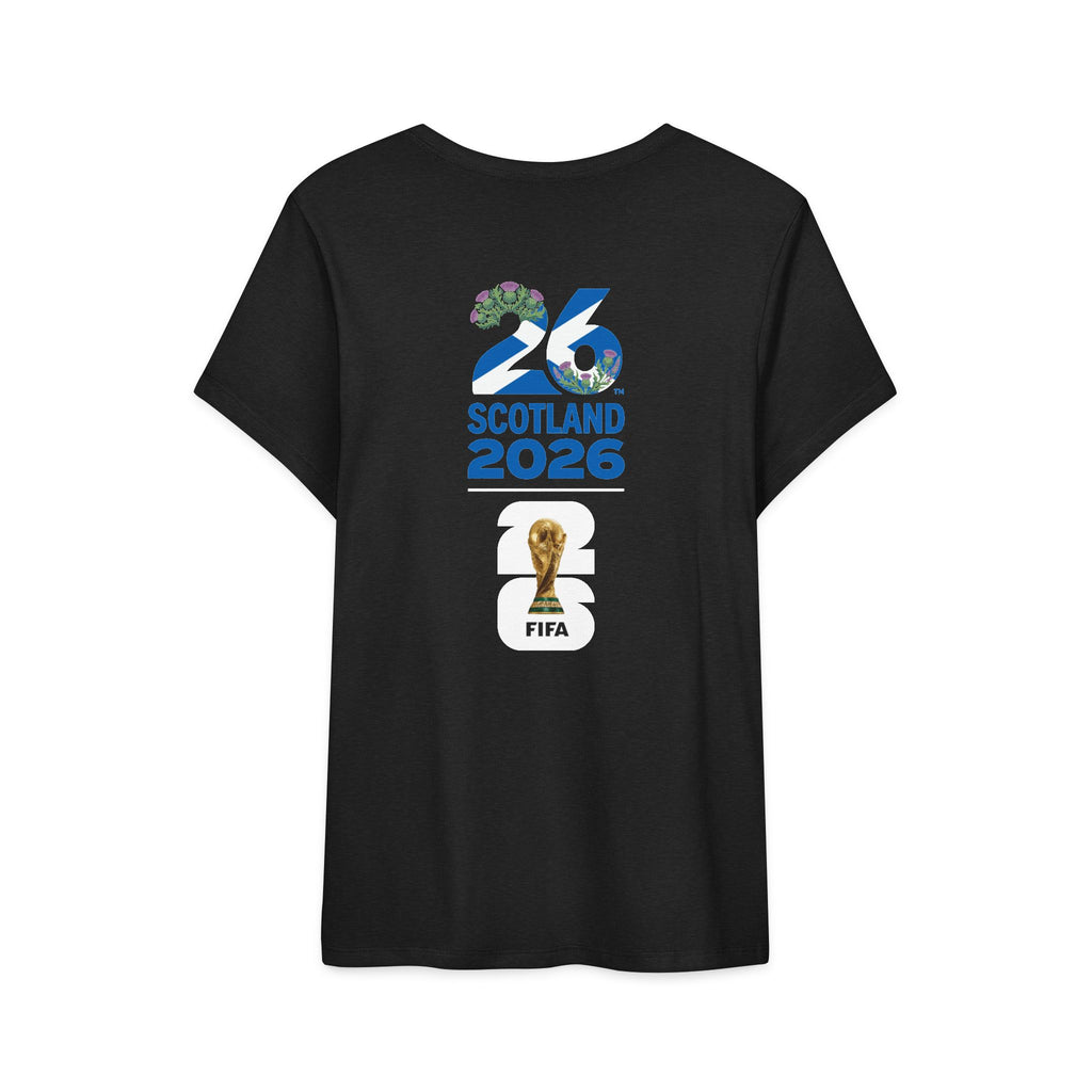 Scotland 2026 FIFA World Cup T‑Shirt — Women’s Soccer Fan Tee