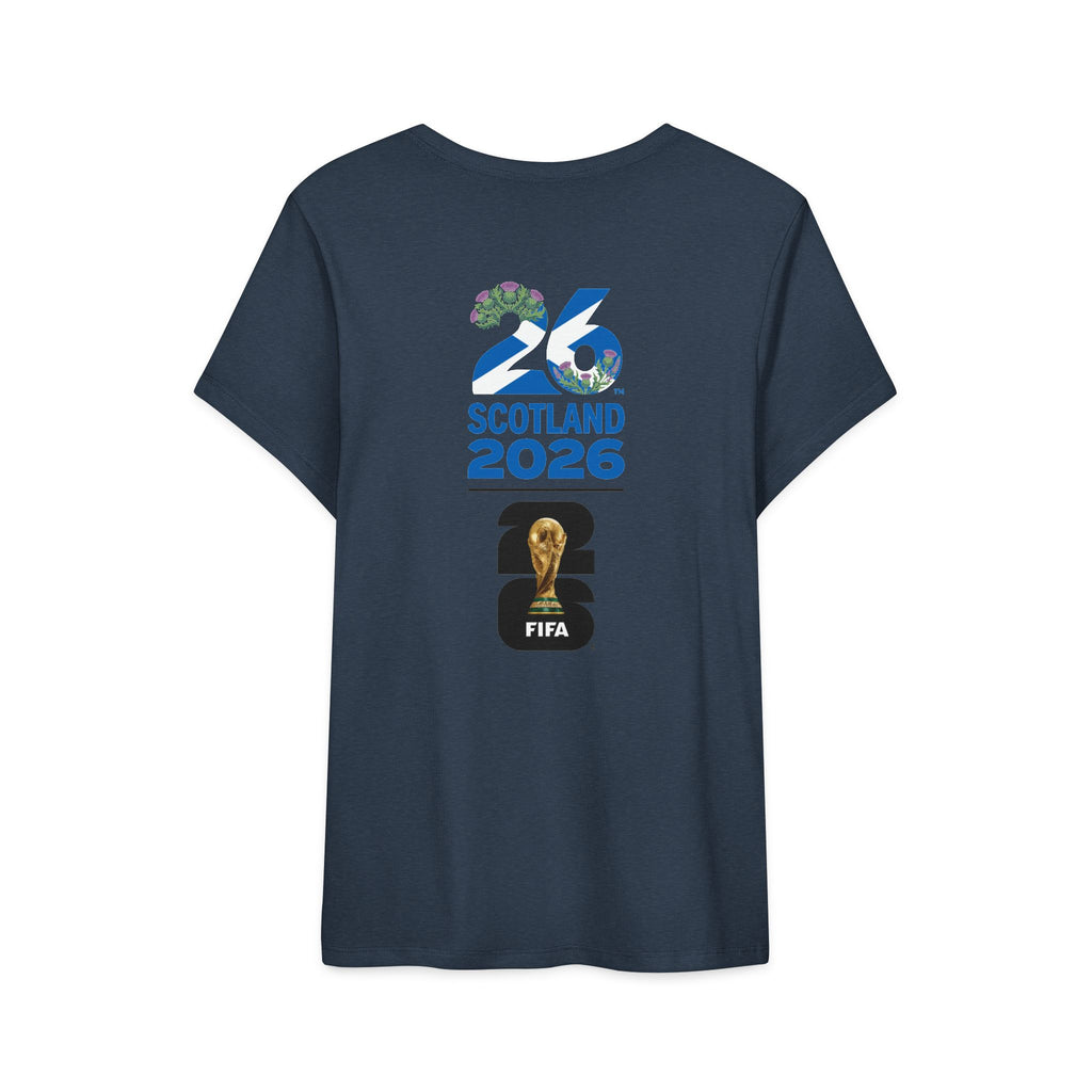 Scotland 2026 FIFA World Cup T‑Shirt — Women’s Soccer Fan Tee